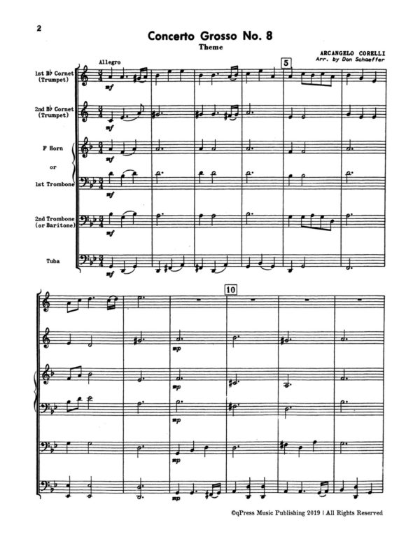 Schaeffer, Five Brass Quintets (Score & Parts)-p04