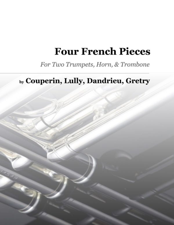 Various, Four French Pieces for Brass Quartet-p01