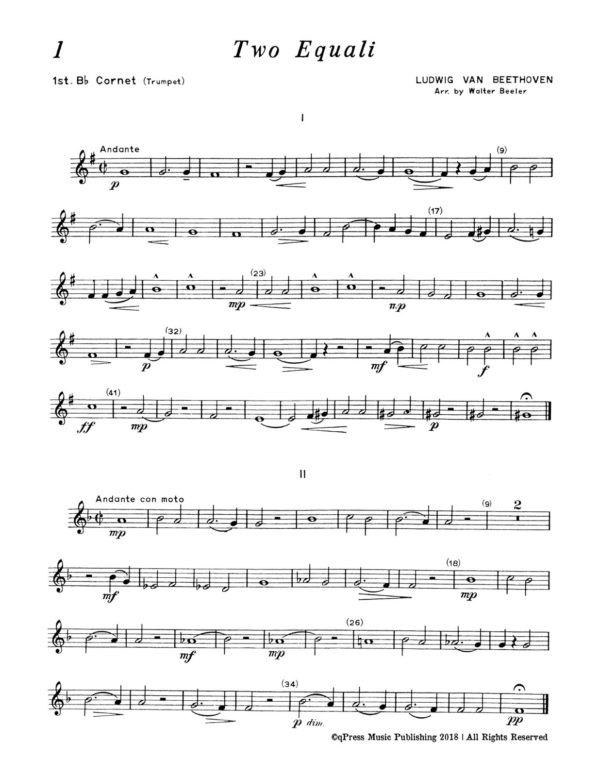 Various, Program Repertoire for Brass Quartet (Score & Parts)-p068