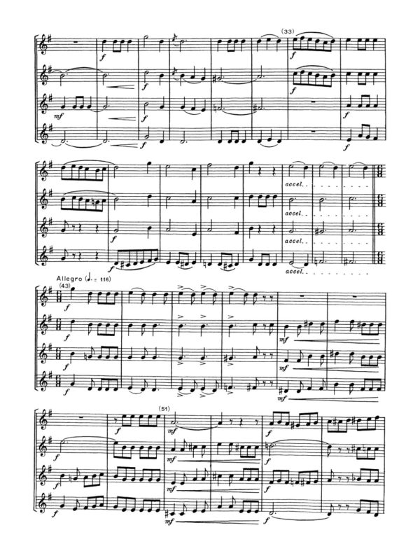 Various, Quartet Repertoire for Trumpet (Score & Parts)-p005
