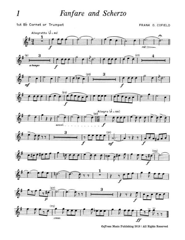 Various, Quartet Repertoire for Trumpet (Score & Parts)-p056