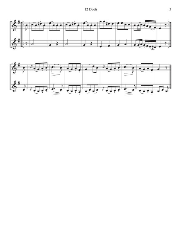Veldkamp-Devienne, 12 Duets (for 2 trumpets)-p05
