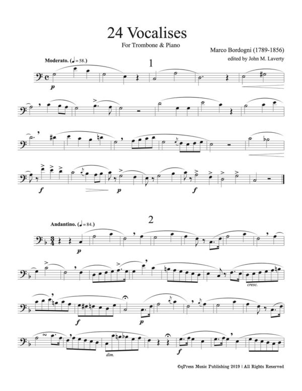 Bordogni, 24 Vocalises (Trombone and Piano)-p03