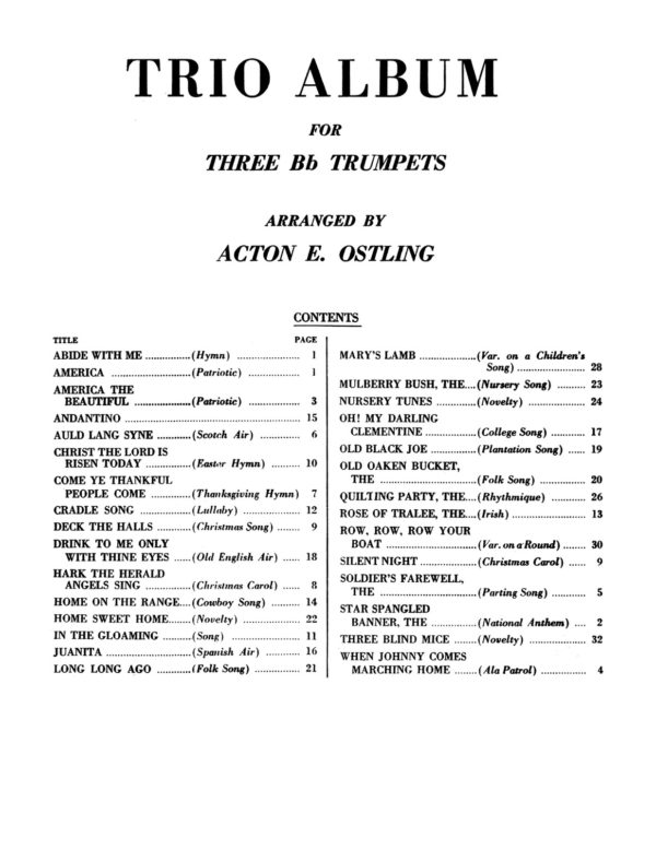 Ostling, Trio Album for 3 Bb Trumpets-p03