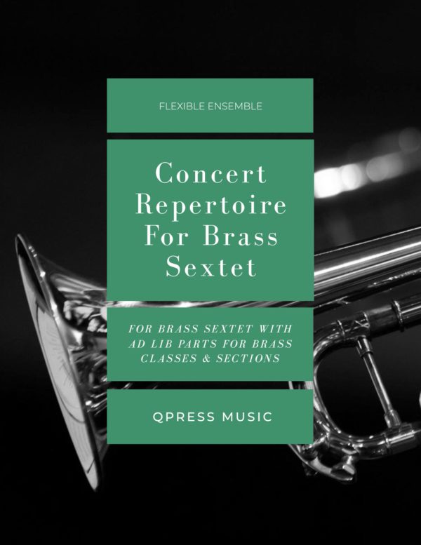 Various, Concert Repertoire for Brass Sextet (Score and Parts)-p001