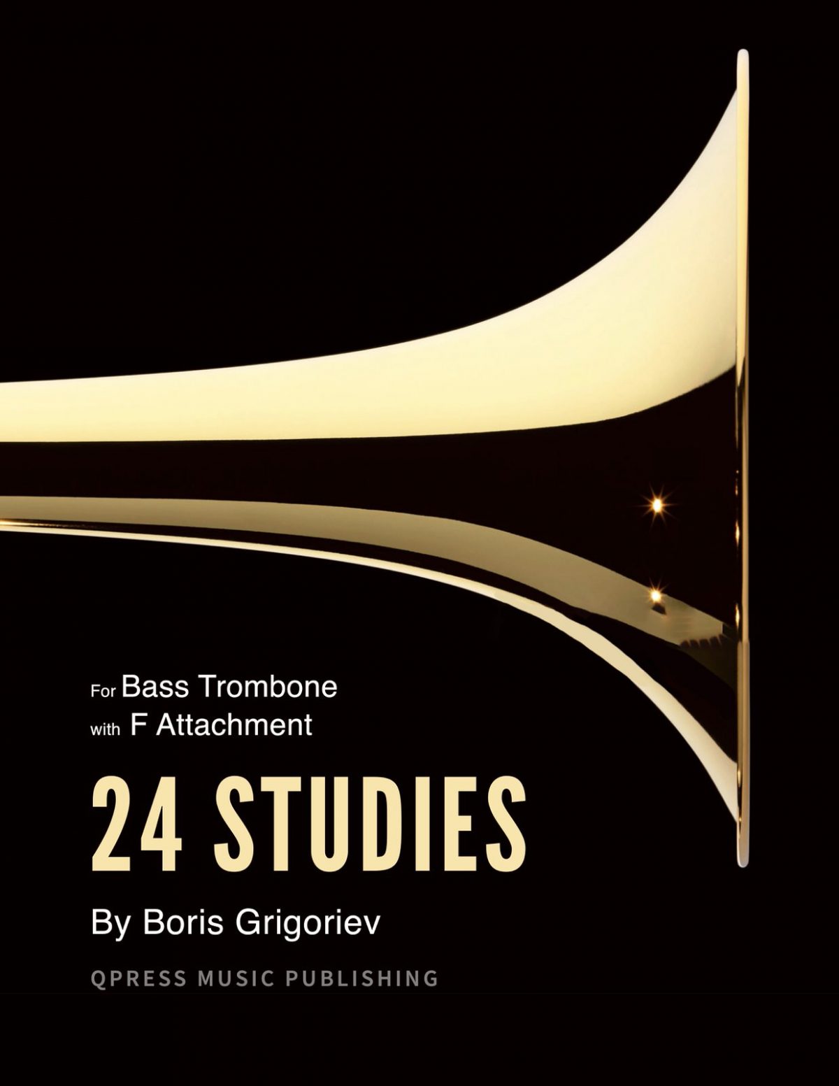 Grigoriev, 24 Studies for Bass Trombone or Trombone with F Attachment-p01