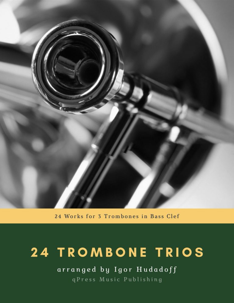 Hudadoff, 24 Trombone Trios-p01