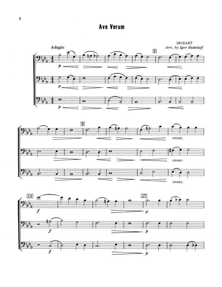 Hudadoff, 24 Trombone Trios-p10