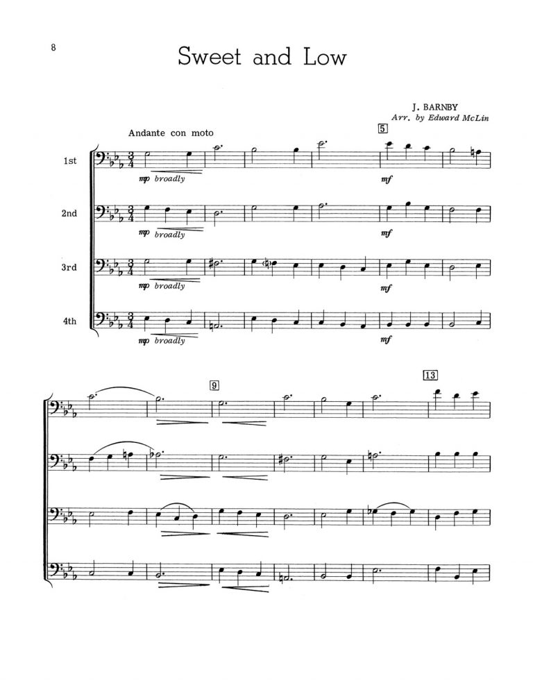 McLin, Trombone Ensemble Folio-p10