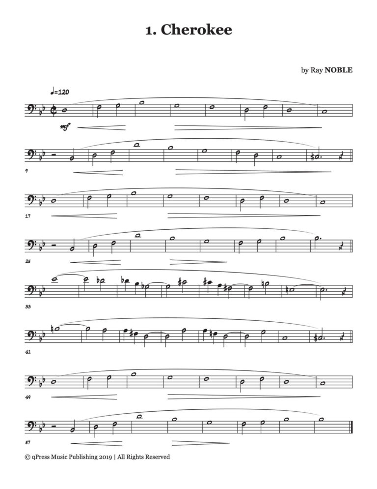 30 Song & Wind Studies for Trombone