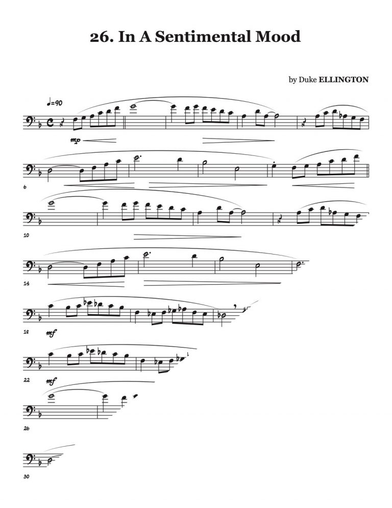 Veldkamp, 30 Song & Wind Studies (Bass Clef)-p31