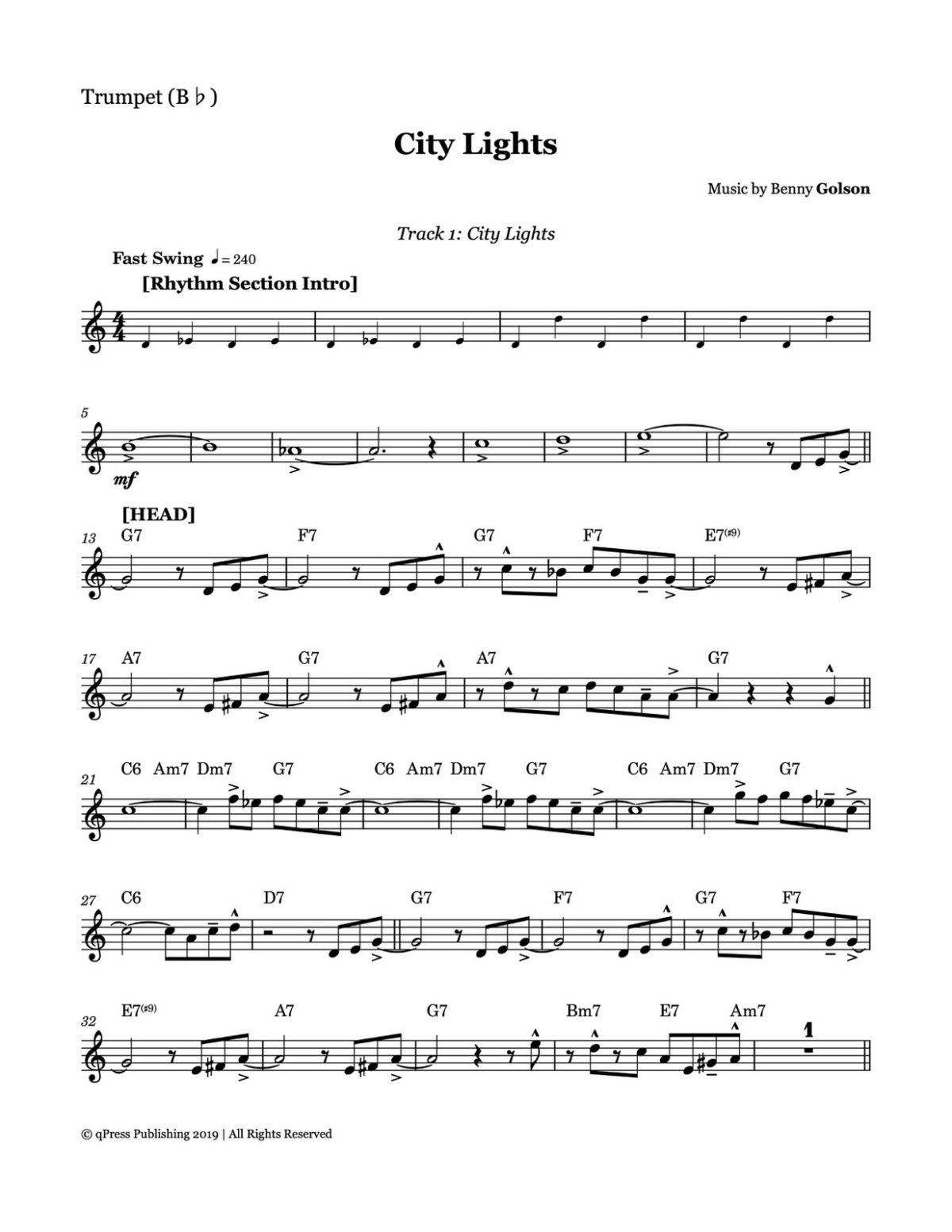 City Lights (Complete Album Transcription) by Morgan, Lee - qPress