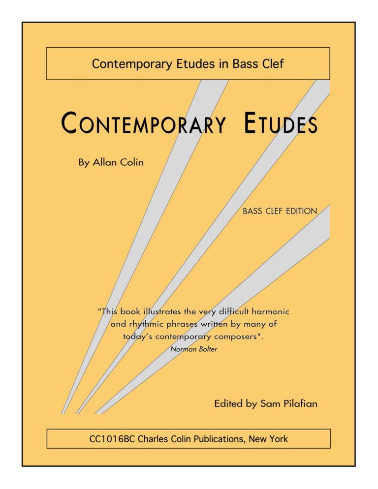 Colin, Contemporary Etudes in Bass Clef-p01