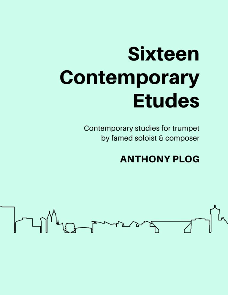 Plog, 16 Contemporary Etudes for Trumpet-p01