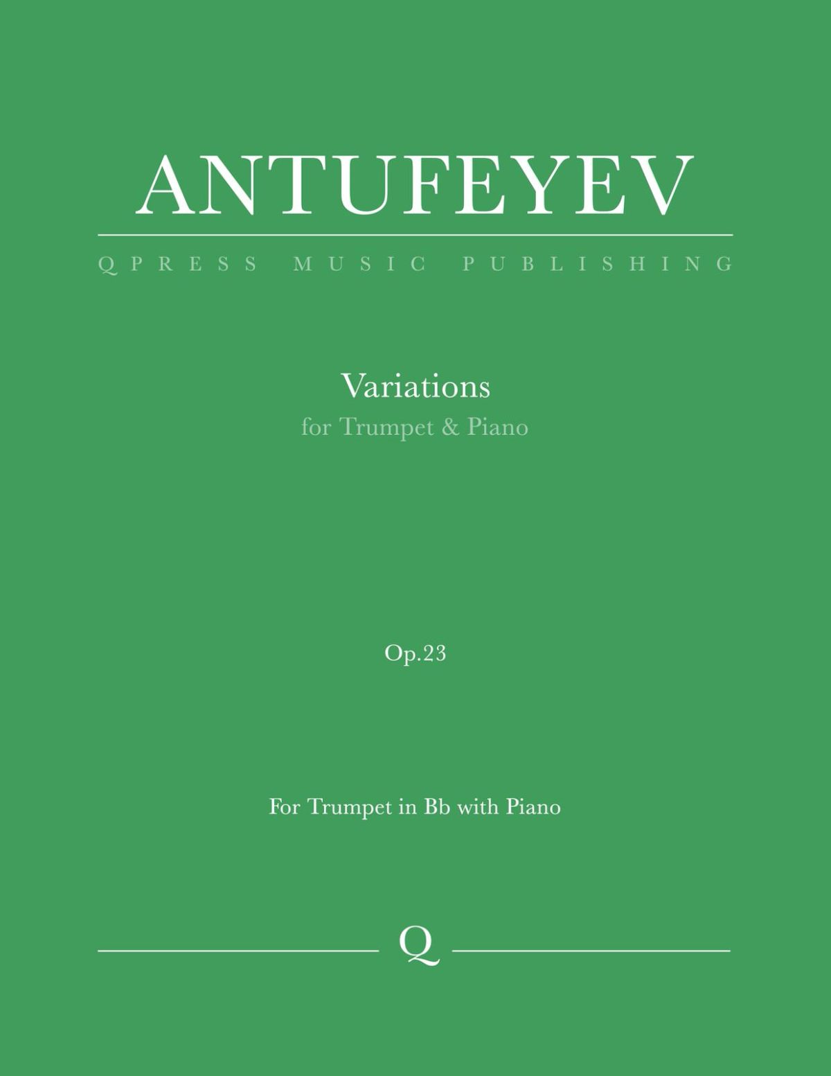 Antufeyev, Boris, Variations for Trumpet and Piano-p01