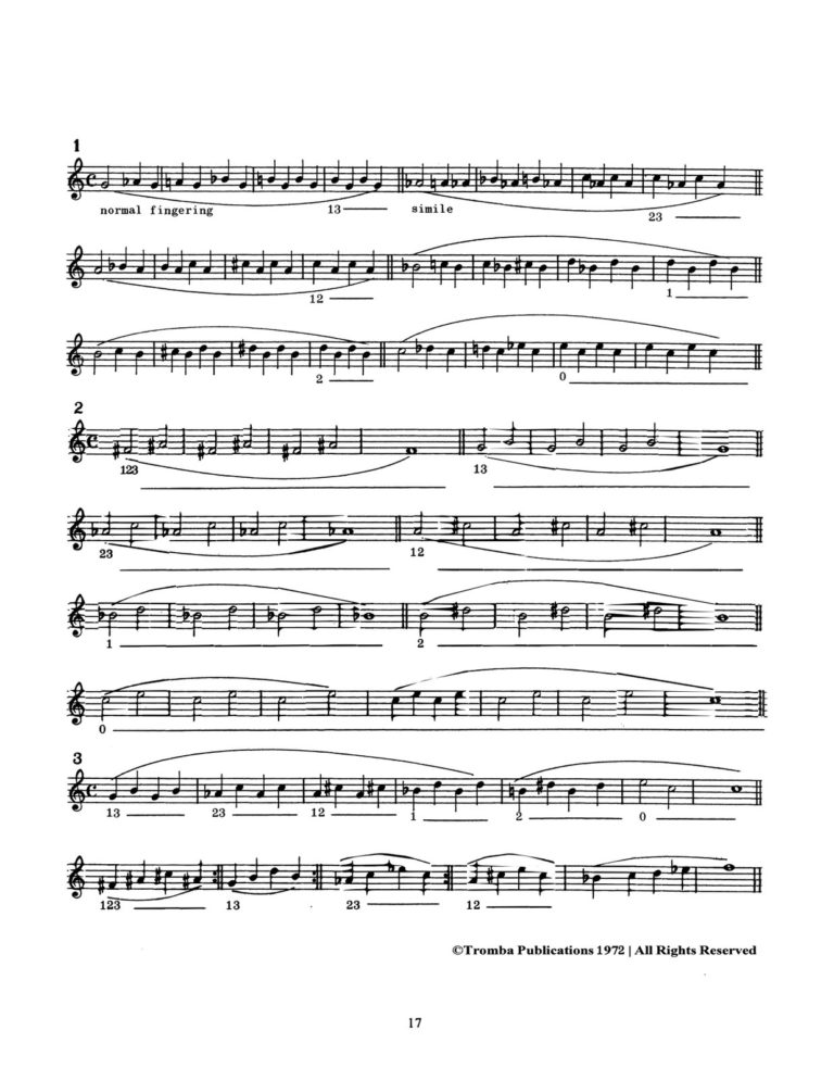 Endsley, Method for Trumpet-p18