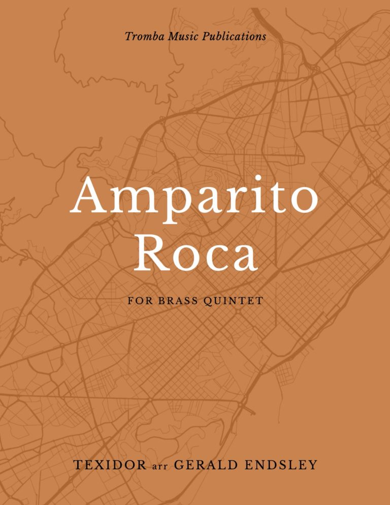 Amparito Roca for Brass Quintet