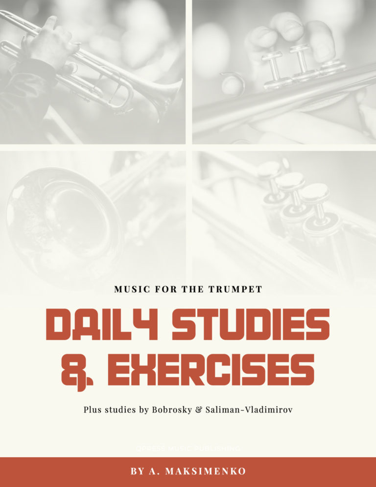 Maksimenko, Daily Studies & Exercises for Trumpet