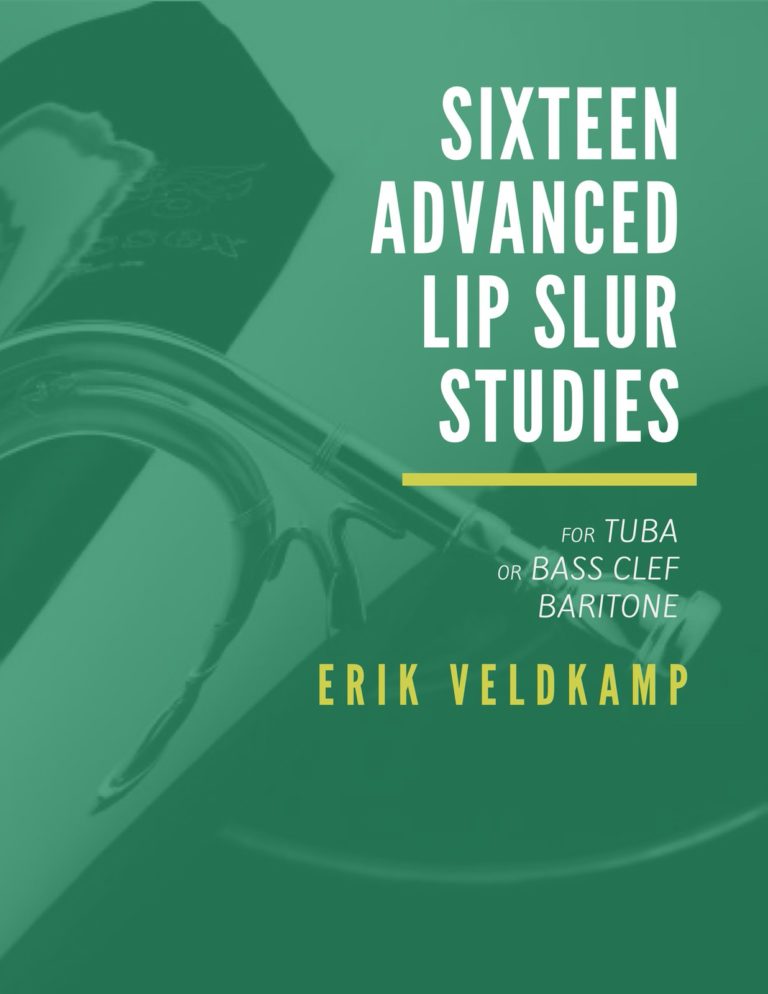 Veldkamp, 16 Advanced Lip Slur Studies for Tuba-p01