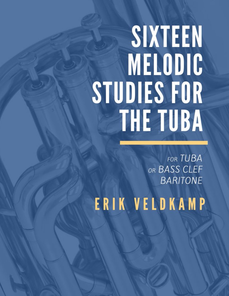 16 Melodic Studies for Tuba