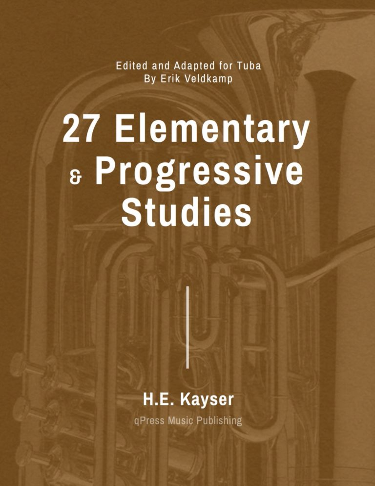 Veldkamp-Kayser, 27 Studies for Tuba-p01