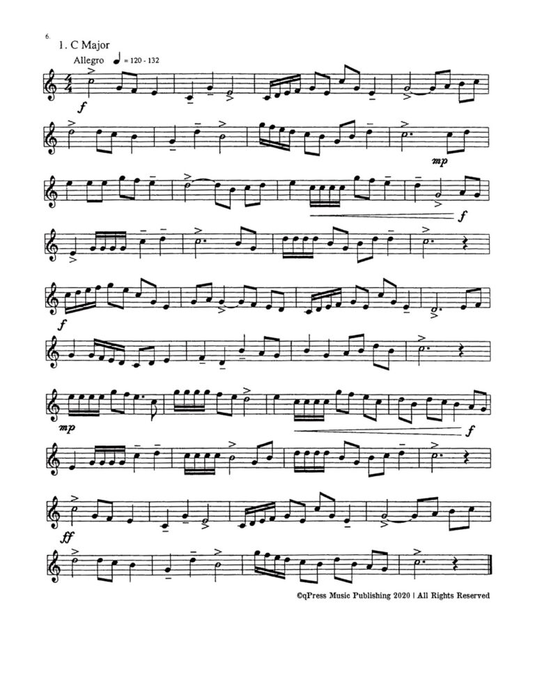 Etudes - Glowaty, 24 Etudes in all Major and Minor Keys for the progressing trumpet player bw-p10