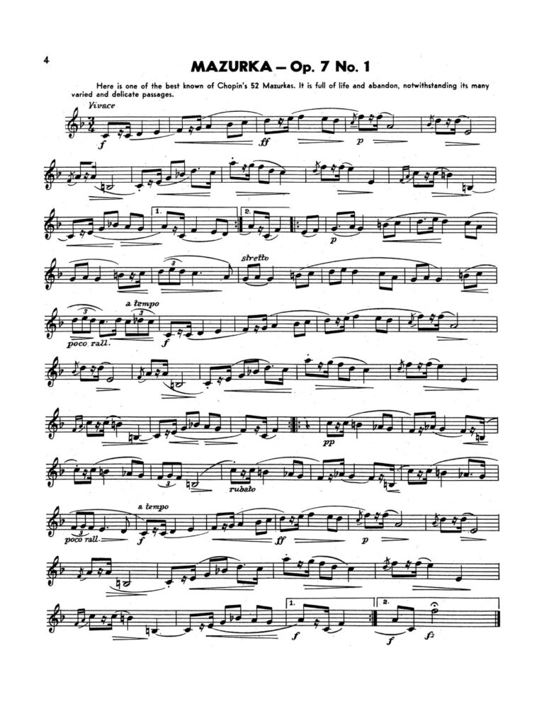 Gornston and Paisner, Chopin Studies for Trumpet-p08