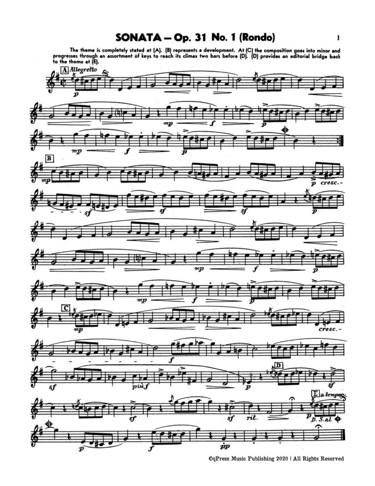 Paisner, Gornston, Beethoven Sonatas for Trumpet-p05