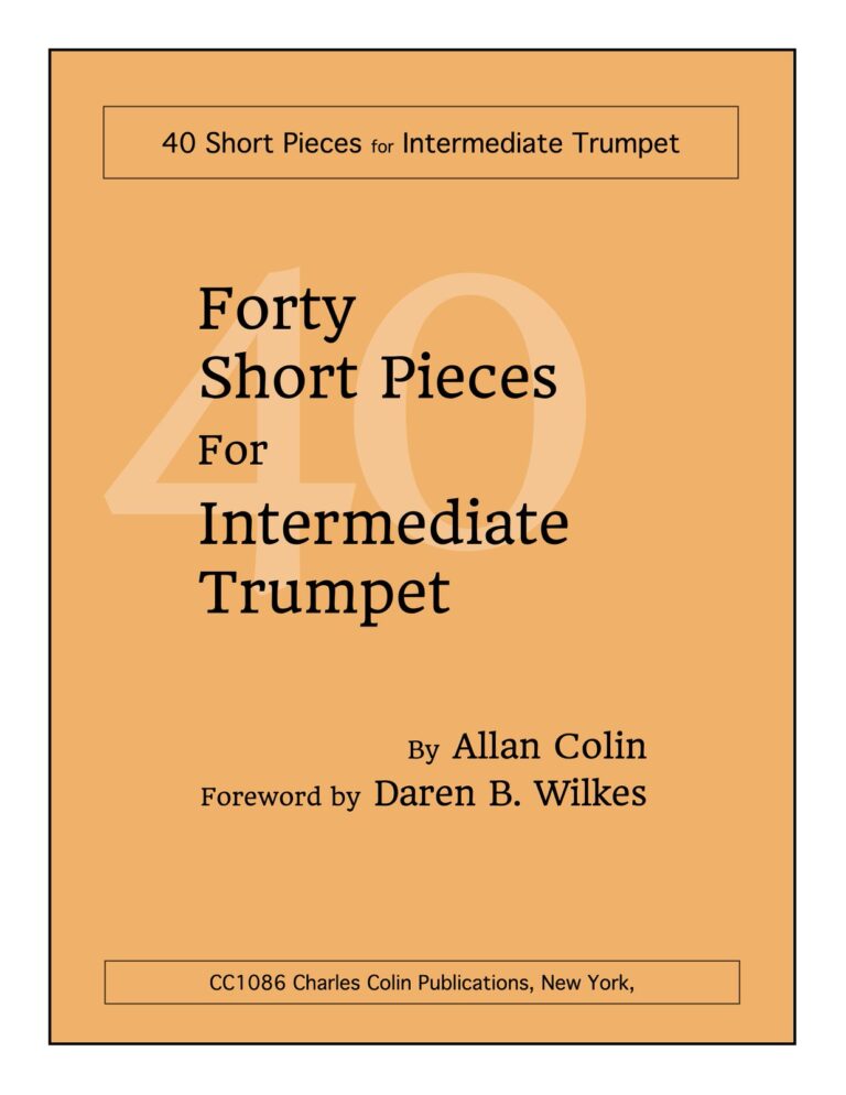Colin, 40 Short Pieces for Intermediate Trumpet-p01