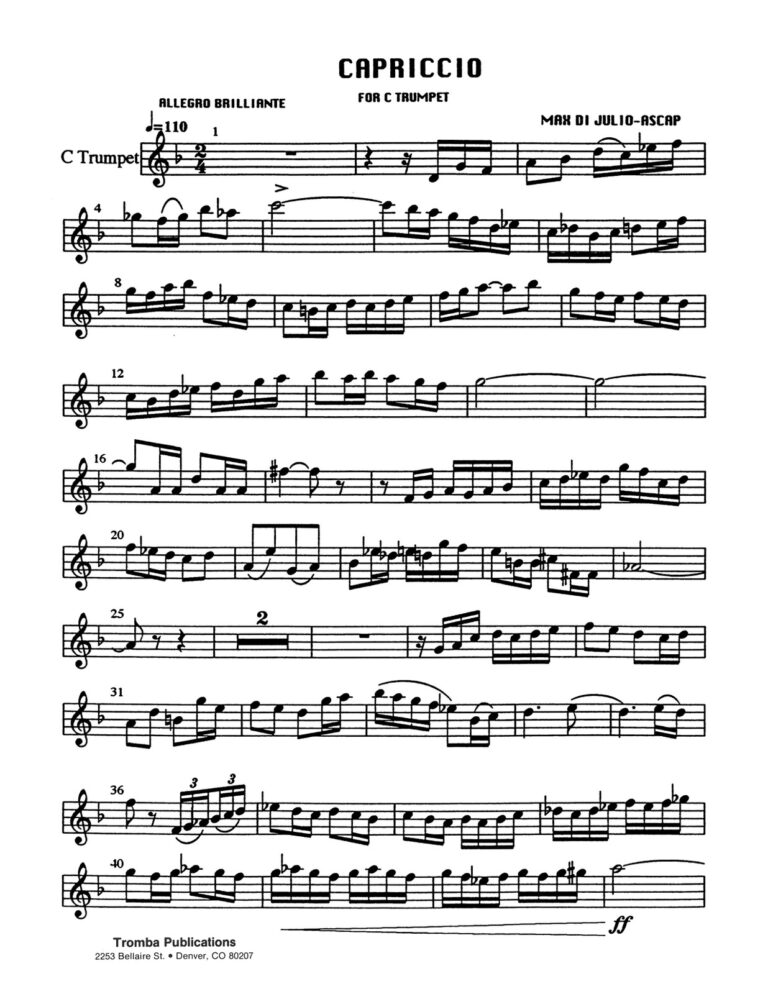 DiJulio, Four Sketches for Trumpet and Piano-p03