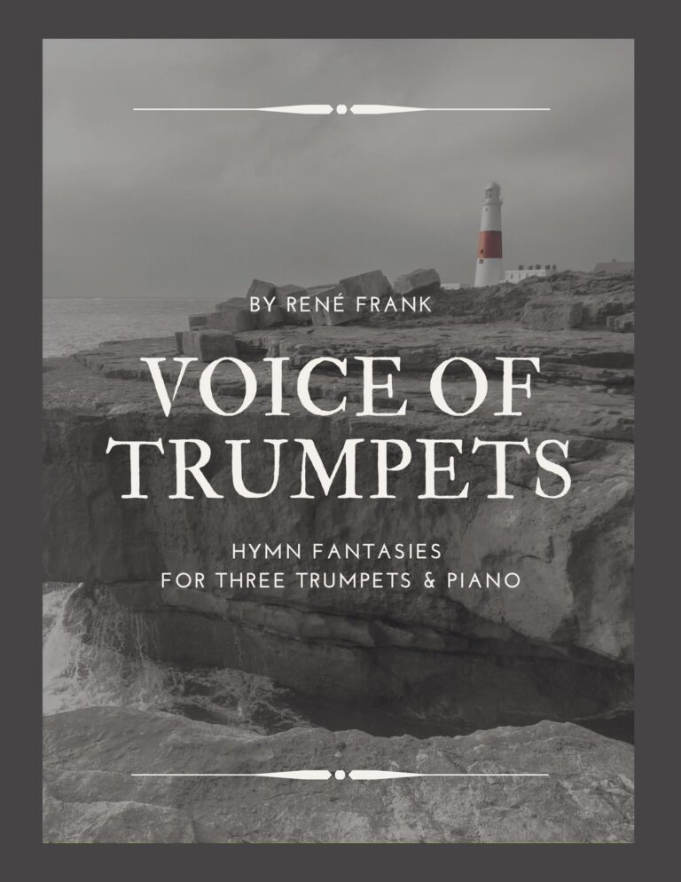 Book Cover Voice of Trumpets, Hymn Fantasies for Three Instruments