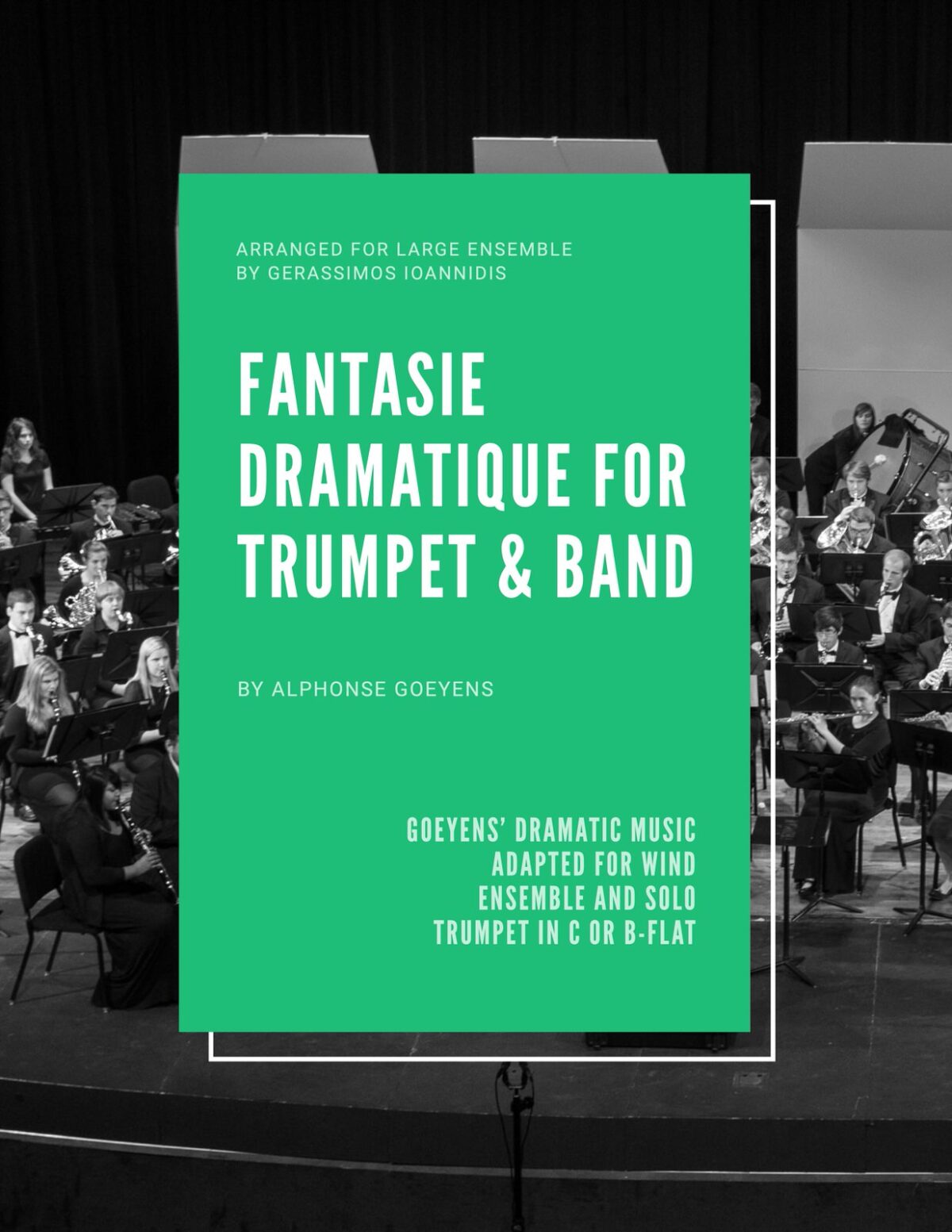 Goeyens, Fantasie Dramatique for Trumpet and Band-p01