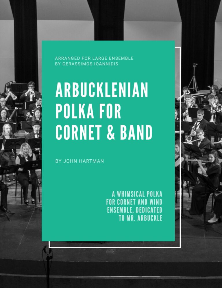 Hartmann, Arbucklenian Polka for Cornet and Band-p001