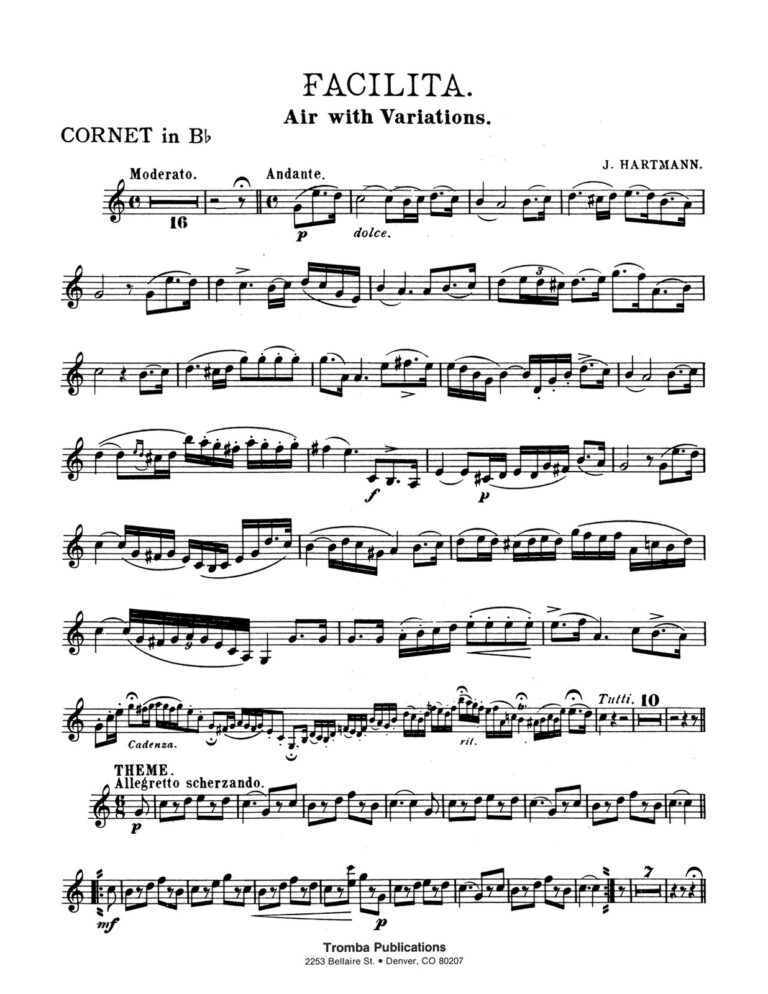 Hartmann, Facilita for Trumpet and Piano-p05