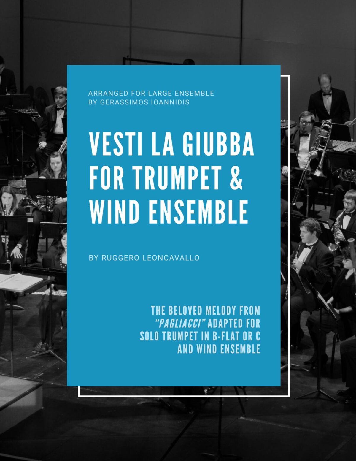 Leoncavallo, Vesti la Giubba for Trumpet and Wind Ensemble-p01