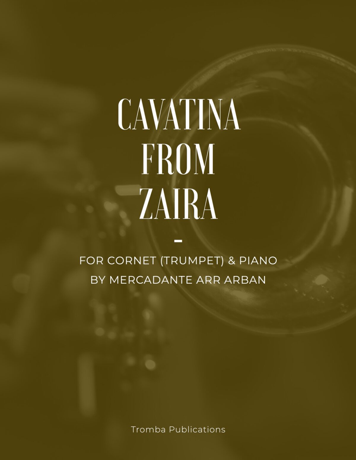 Mercadante arr. Arban, Cavatina from Zaïra-p01