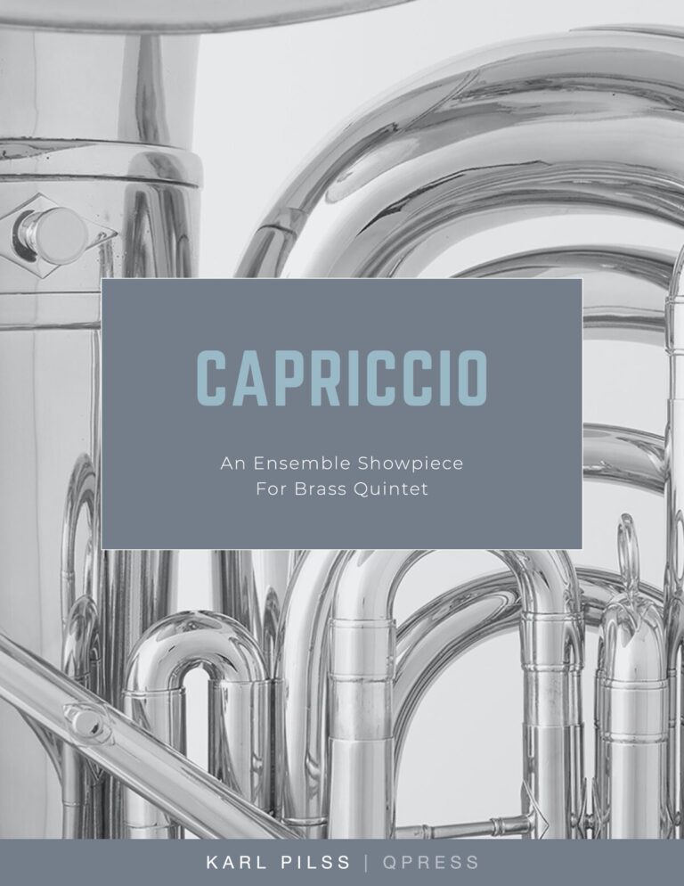 Pilss, Capriccio for Brass Quintet-p01