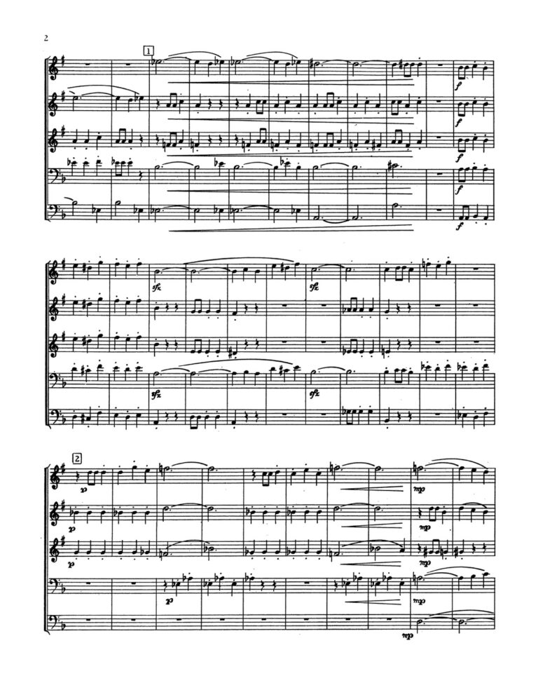 Pilss, Scherzo for Brass Quintet-p19