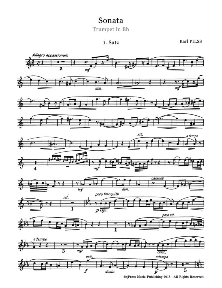 Pilss, Sonata for Trumpet and Piano-p03