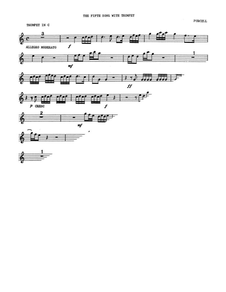 Purcell, Two Songs for High Voice and Trumpet-p03