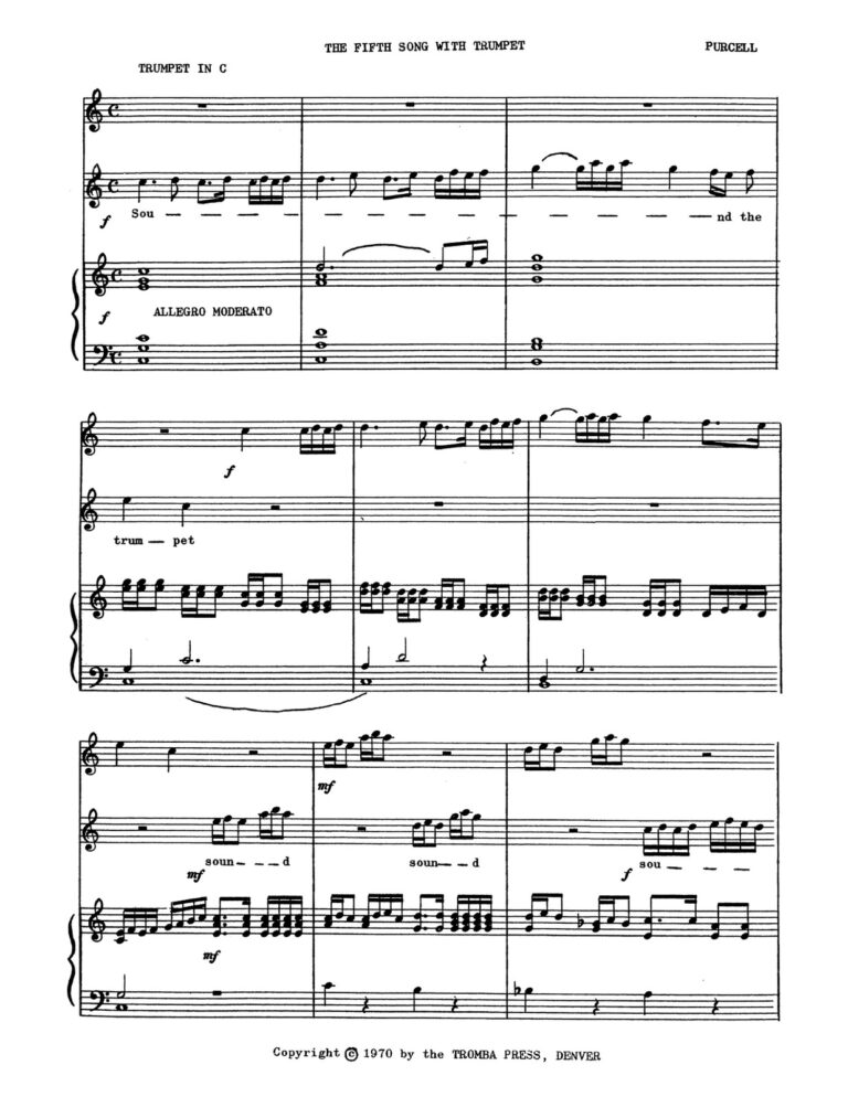 Purcell, Two Songs for High Voice and Trumpet-p07