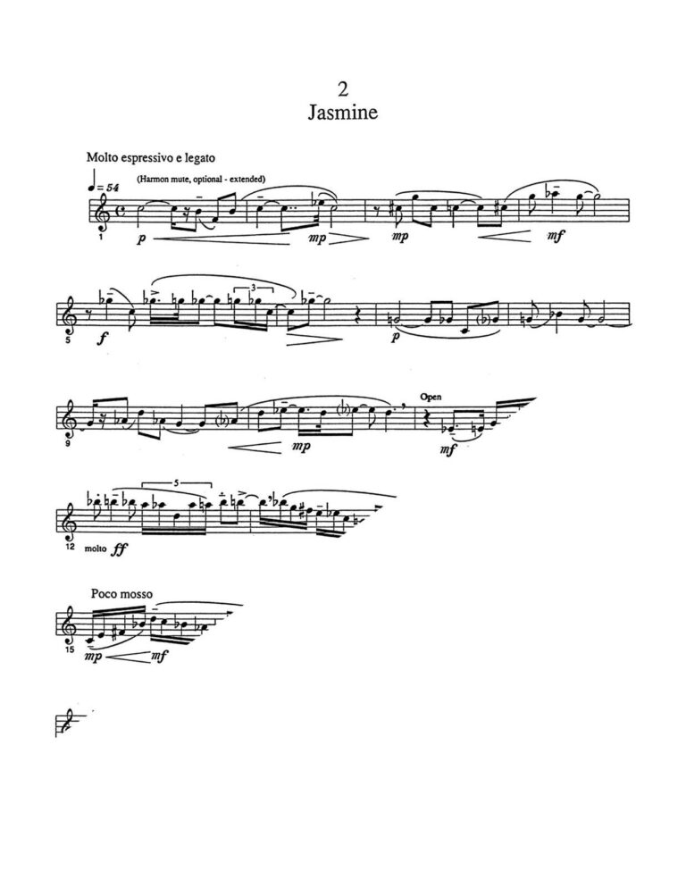 Van Appledorn, Cornucopia for Unaccompanied Trumpet-p04