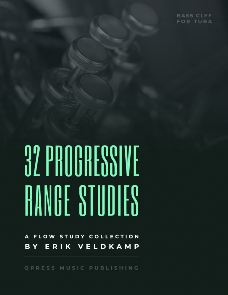 Veldkamp, 32 Progressive Range & Flow Studies for Tuba