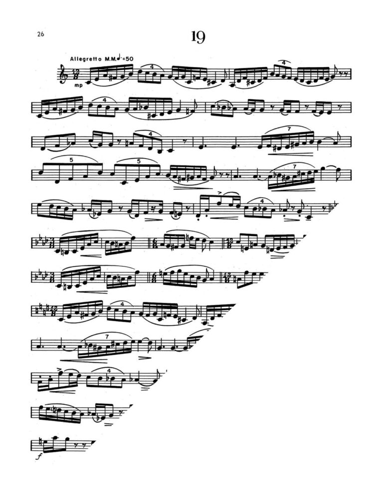 Huffnagle, Unusual Studies for Trumpet-p28