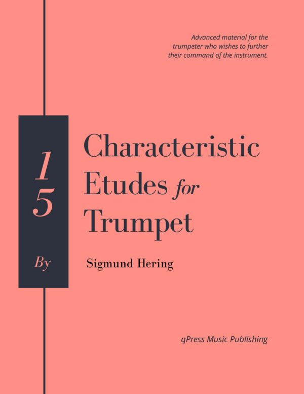 Hering, 15 Characteristic Etudes for Trumpet-p01