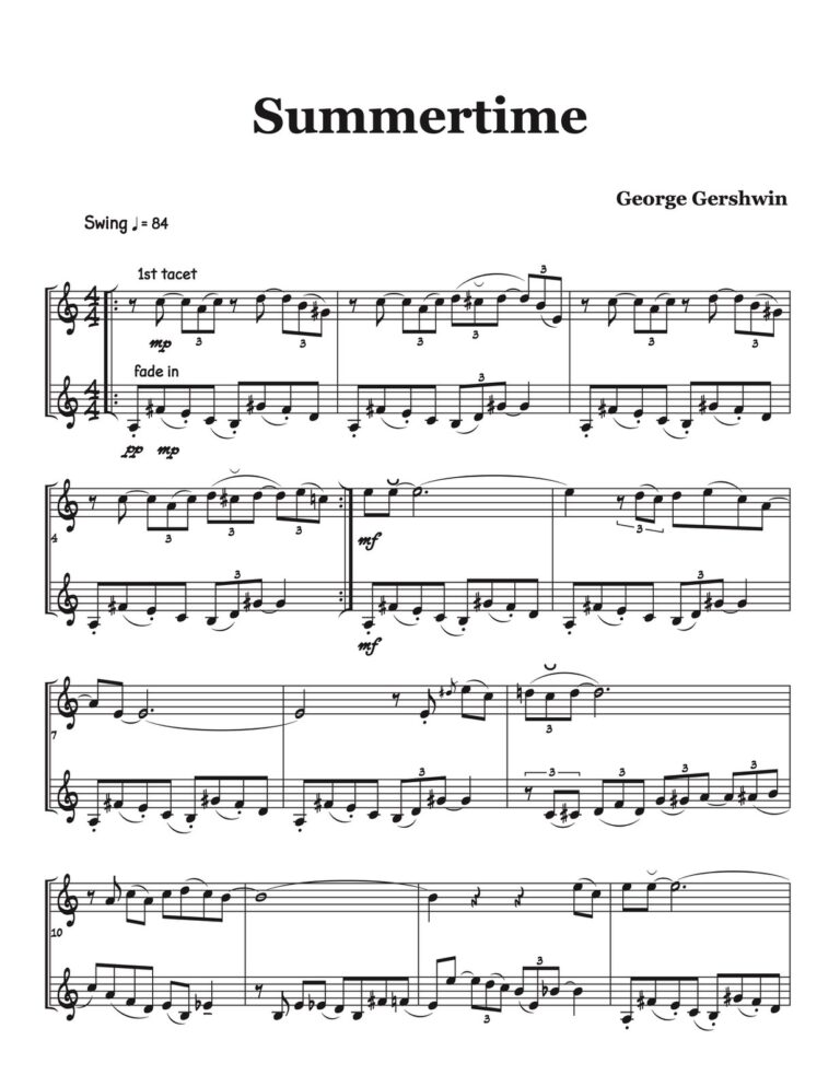 Veldkamp, Jazz Standards Duets Vol.1-p22