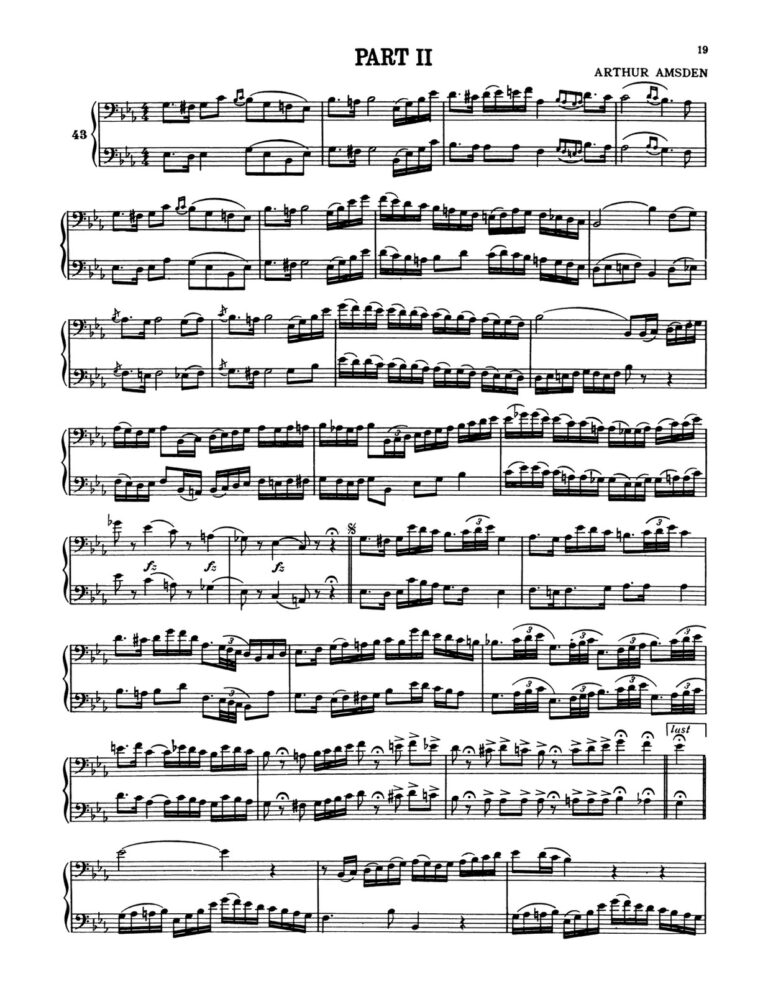 Amsden, Celebrated Practice Duets Bass Clef-p23