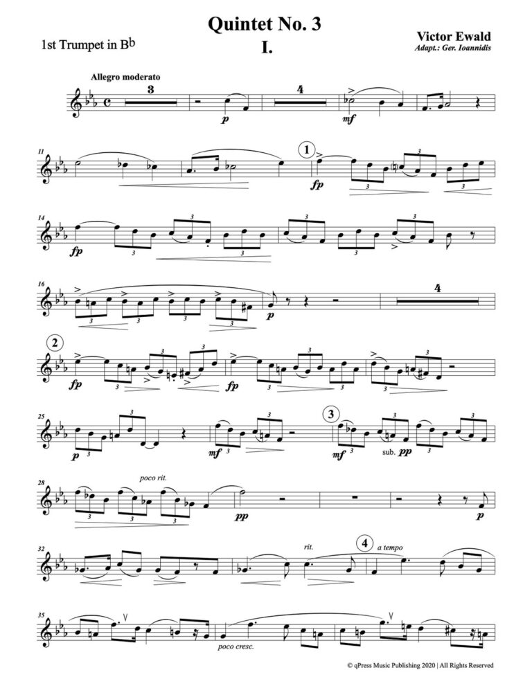 Ewald, Quintet No.3 (Score & Parts)-p033