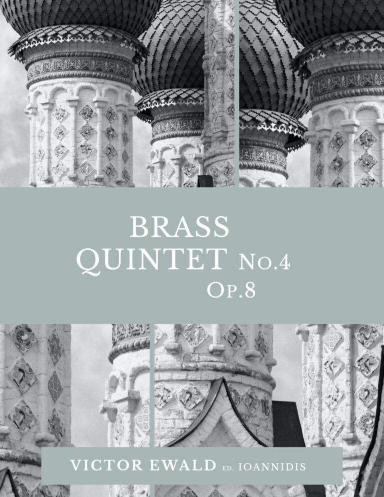 Ewald, Quintet No.4 (Score & Parts)-p001
