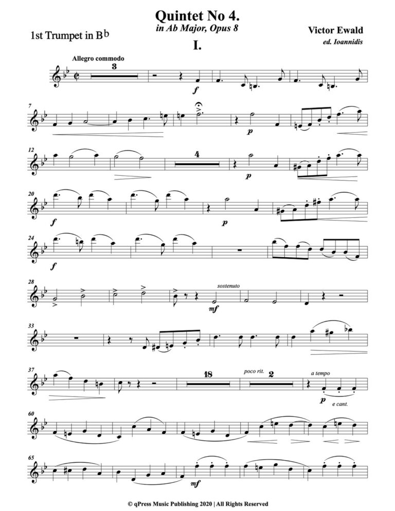 Ewald, Quintet No.4 (Score & Parts)-p041